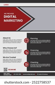 Digital Marketing Flyer Template Design