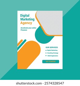 Digital marketing flyer Template Design