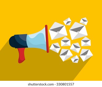 Digital marketing graphic design, vector illustration eps10.