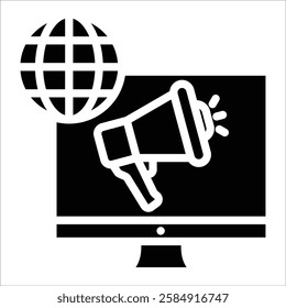 Digital Marketing Icon Element For Design