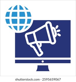 Digital Marketing Icon Element For Design