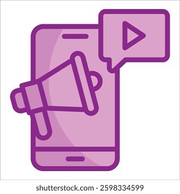 Digital Marketing Icon Element For Design