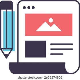 Digital Marketing Icon pack for your website, mobile, presentation, and logo design. Digital Marketing Icon dual tone design. Vector graphics illustration and editable stroke.