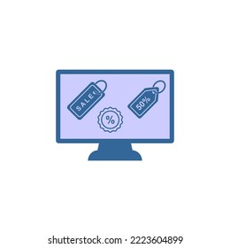 digital marketing icon set, digital marketing vector set flat design sign symbol