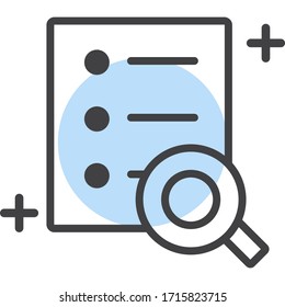 Digital Marketing Icon Vector Line