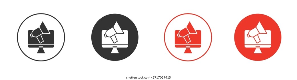 Digital marketing icon. web vector design