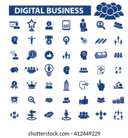 iconos de marketing digital
