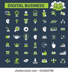 digital marketing icons
