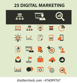digital marketing icons