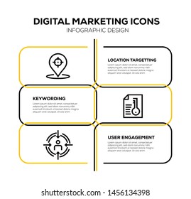 DIGITAL MARKETING AND ILLUSTRATION ICON CONCEPT