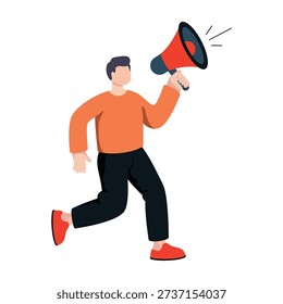 Digital marketing illustration vector icon which can easily modify or edit
