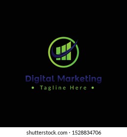 Digital Marketing Logo For team or company