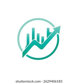 Digital marketing logo vector and symbol