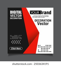 Digital marketing Media design Cover photo Template Digital marketing agency web banner, business marketing, media cover design