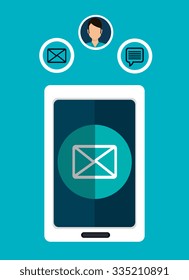 Digital marketing and online sales, vector illustration graphic