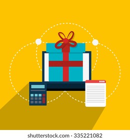 Digital marketing and online sales, vector illustration graphic