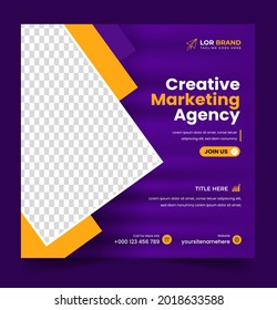 digital marketing post banner, digital marketing  social media post banner. business marketing post banner. digital marketing banner.