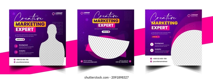 digital marketing post banner, digital marketing  social media post banner. business marketing post banner. digital marketing banner. 