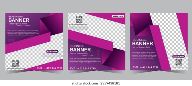Digital marketing post, social media Post template, Business marketing and seminar webinar, social media post, concept design. online marketing promotion banner. green and glod