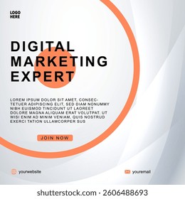 Digital Marketing Poster Design Vector