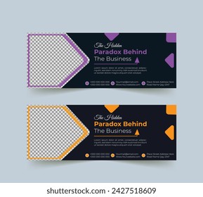 digital marketing real estate house property facebook cover page banner template