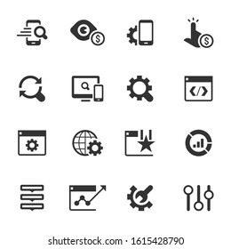 Digital Marketing And Seo Icons