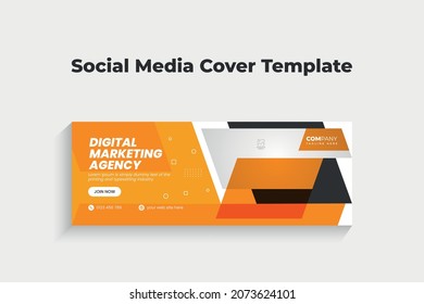 Digital Marketing Social Media Cover Design