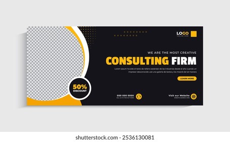 Digital Marketing Social Media Cover template
