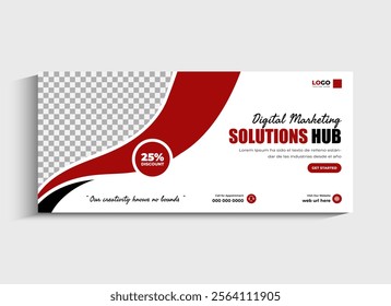 Digital Marketing Social Media Cover Template