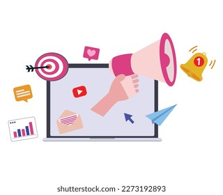 digital marketing. social media graphic. social media promotion