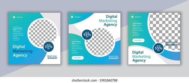 digital marketing social media post, business marketing flyer design	