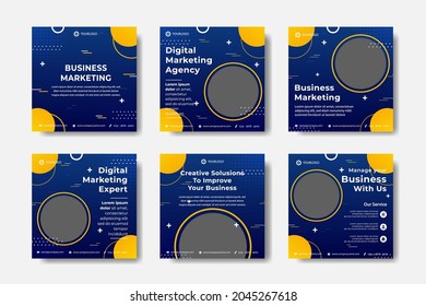 digital marketing social media post, business marketing flyer design	