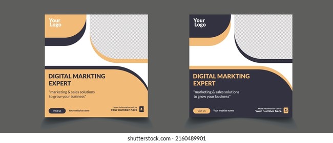digital marketing social media post design 