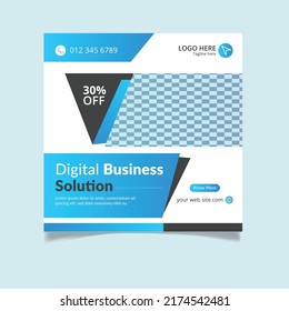 Digital Marketing Social Media Post design