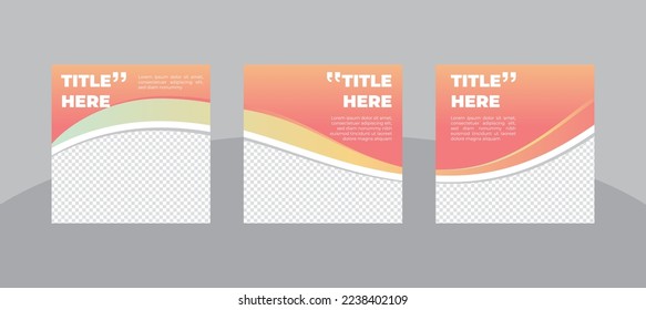 Digital Marketing Social Media Post Template, Digital marketing agency, Square Flyer Template, Editable web Banner Post Template.