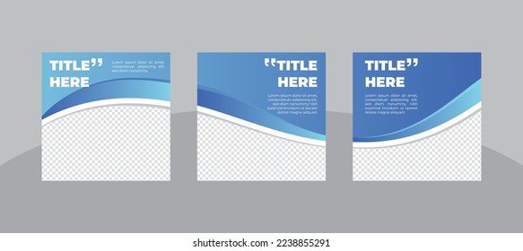 Digital Marketing Social Media Post Template, Digital marketing agency, Square Flyer Template, Editable web Banner Post Template.