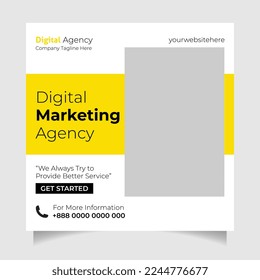 Digital Marketing Social Media post design