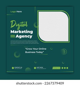 Digital Marketing Social Media Post Design 