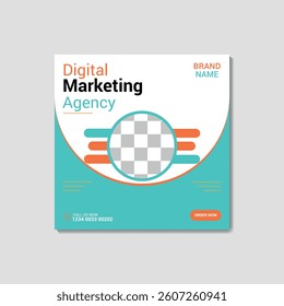 Digital Marketing Social Media Post Template