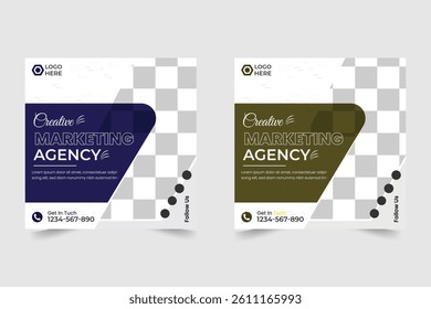 Digital Marketing Social Media Post Design Template