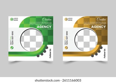 Digital Marketing Social Media Post Design Template
