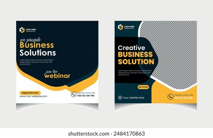  digital marketing social media template banner design 
