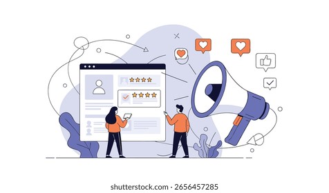 Estratégia de marketing digital promoção do crescimento da empresa campanha de publicidade on-line engajamento oportunidades de crescimento