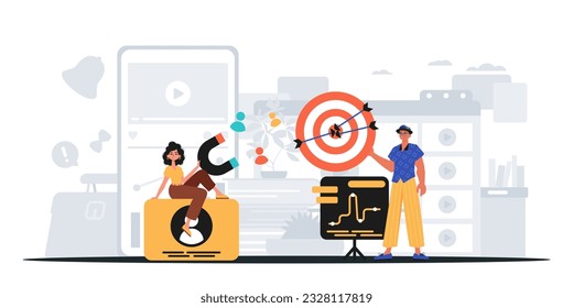 Digital Marketing Team. Ready to use banner