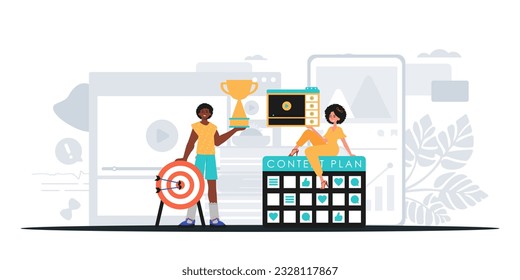 Digital Marketing Team. Ready to use banner
