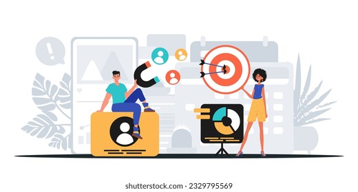 Digital Marketing Team. Ready to use banner