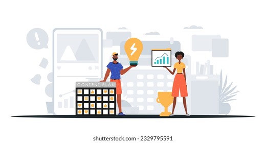 Digital Marketing Team. Ready to use banner
