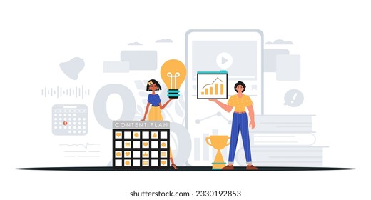 Digital Marketing Team. Ready to use banner