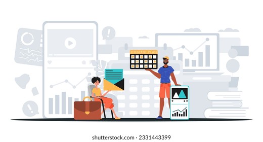 Digital Marketing Team. Ready to use banner
