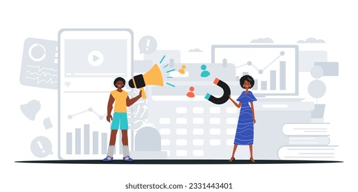 Digital Marketing Team. Ready to use banner